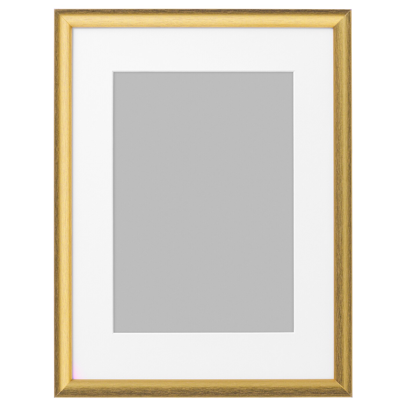 IKEA SILVERHÖJDEN ramka, złoty kolor, 30x40 cm