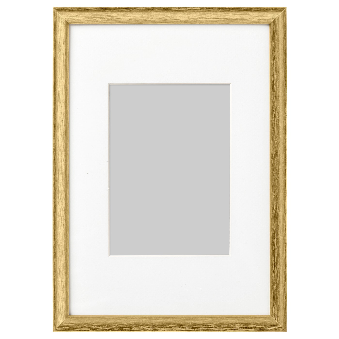 IKEA SILVERHÖJDEN ramka, złoty kolor, 21x30 cm