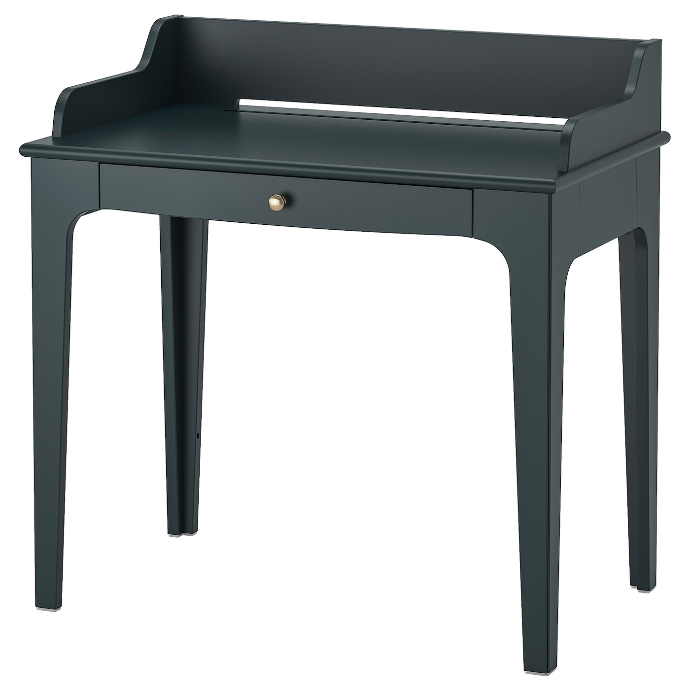 IKEA LOMMARP biurko, ciemnoniebieski-zielony, 90x54 cm