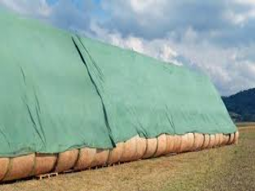 Fliz 15,8x10,4m zum Abdecken von Strohstapeln, lose gelagertem Getreide, Rübenhaufen