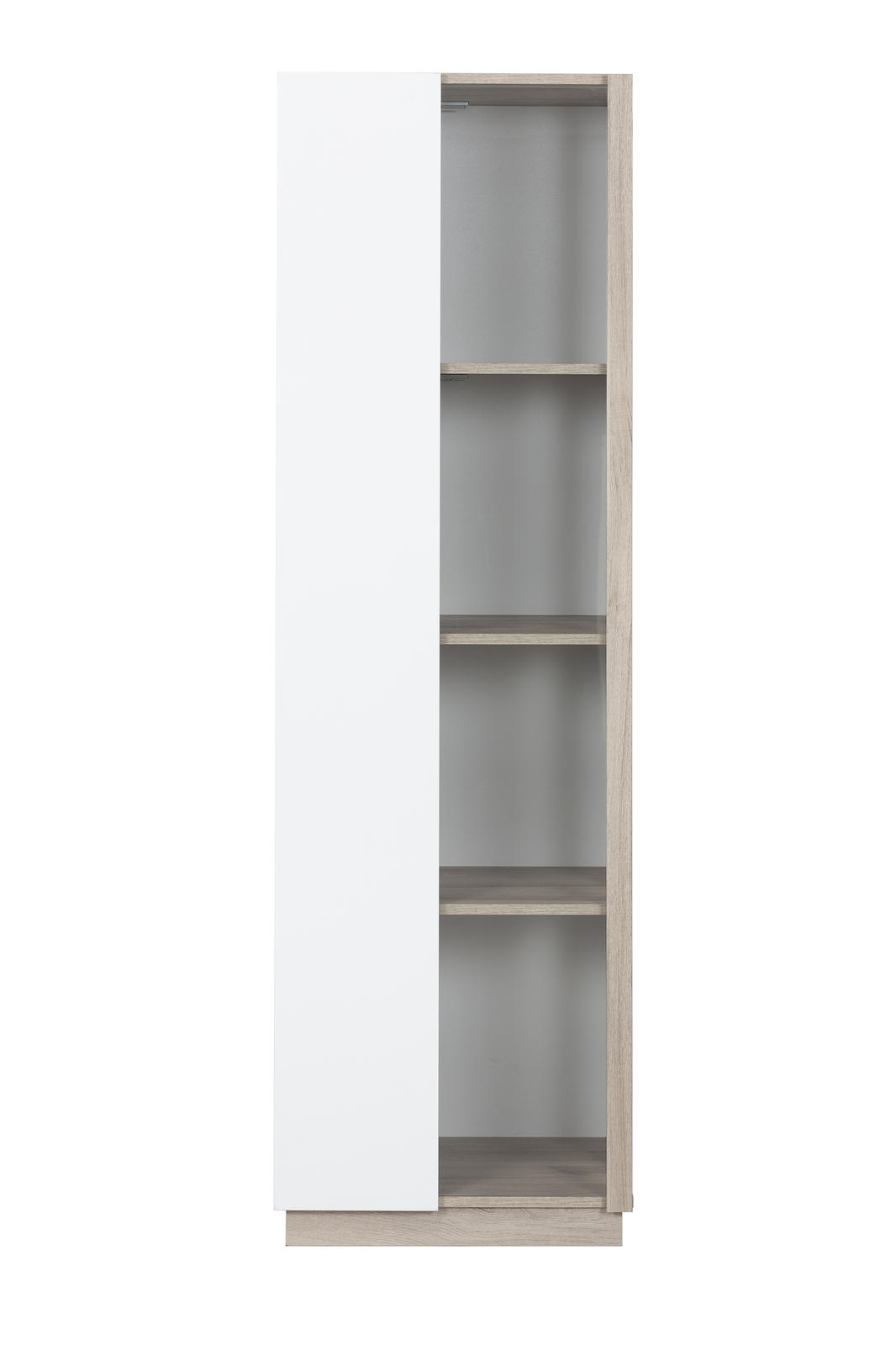 Regał w skandynawskim designie Aston oak, white