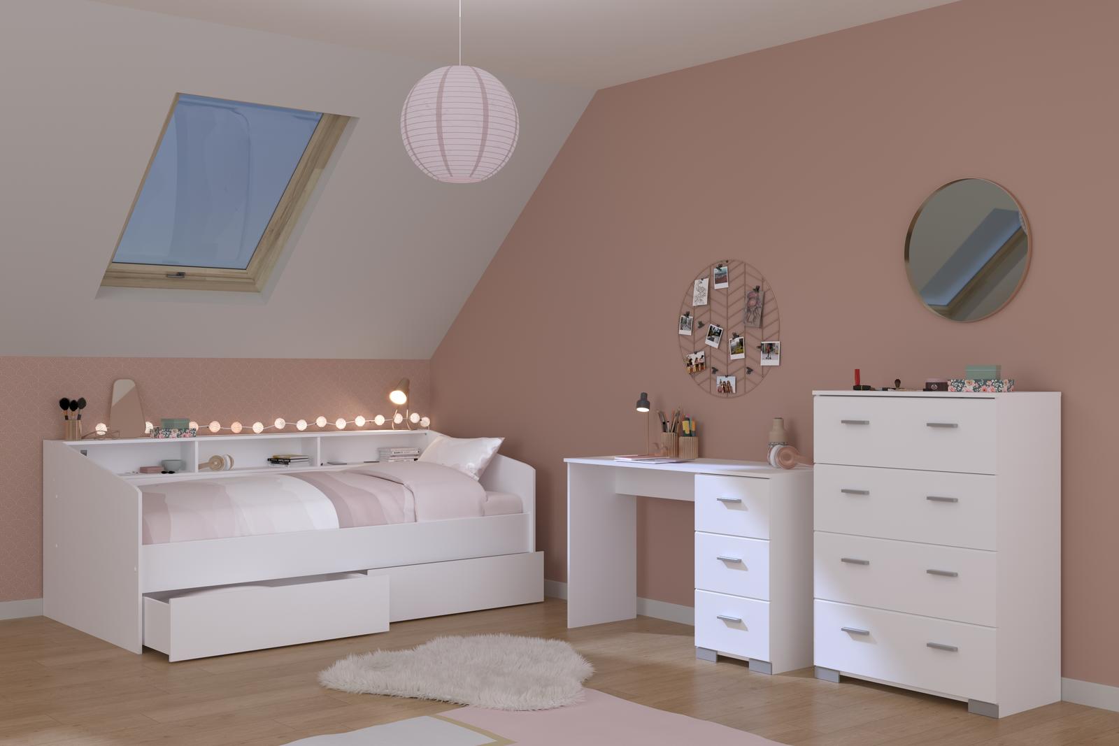 Pokój dziecięcy dla dziewczynki Sleep white medium