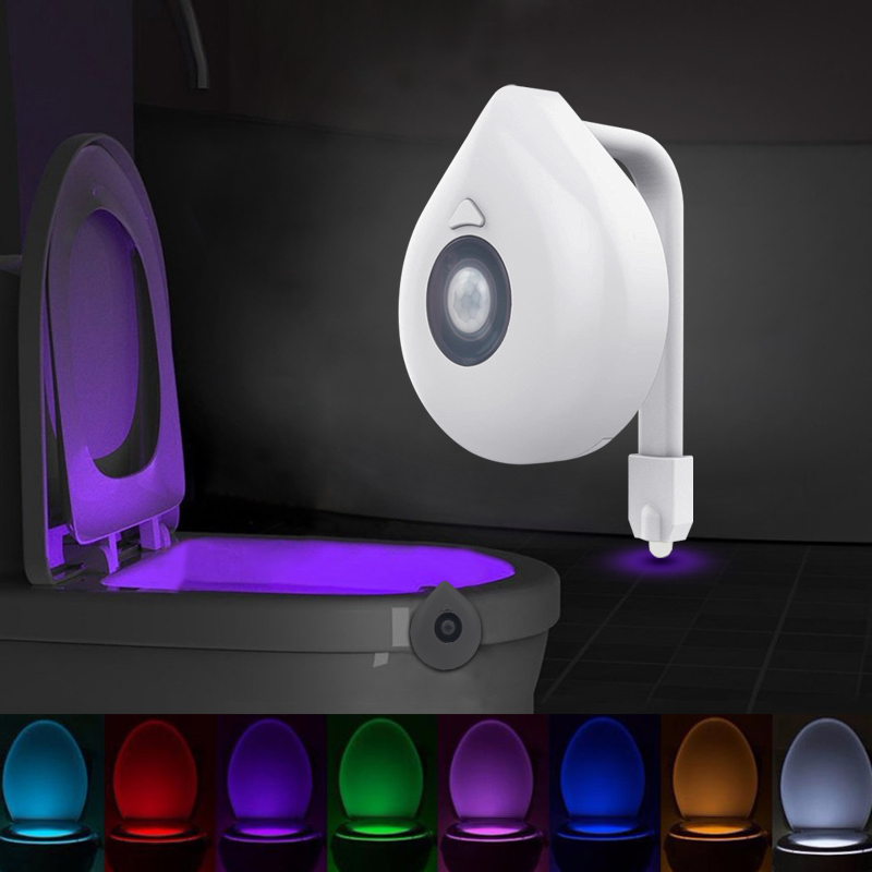 Lampka LED do WC czujnik ruchu