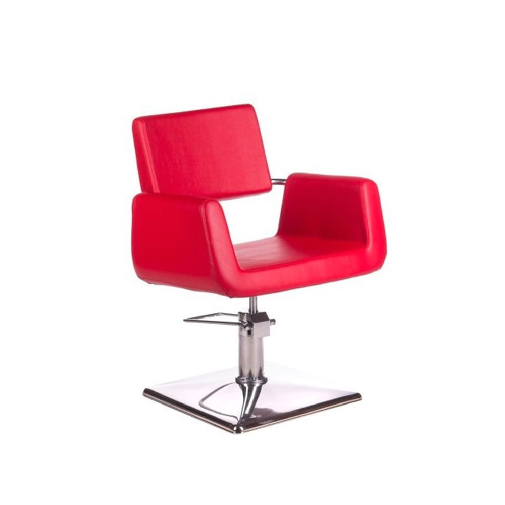 BS Fotel fryzjerski Vito BH-6971 czerwony