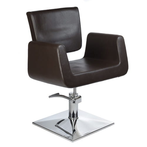 Bs fotel fryzjerski vito bh 8802 brązowy