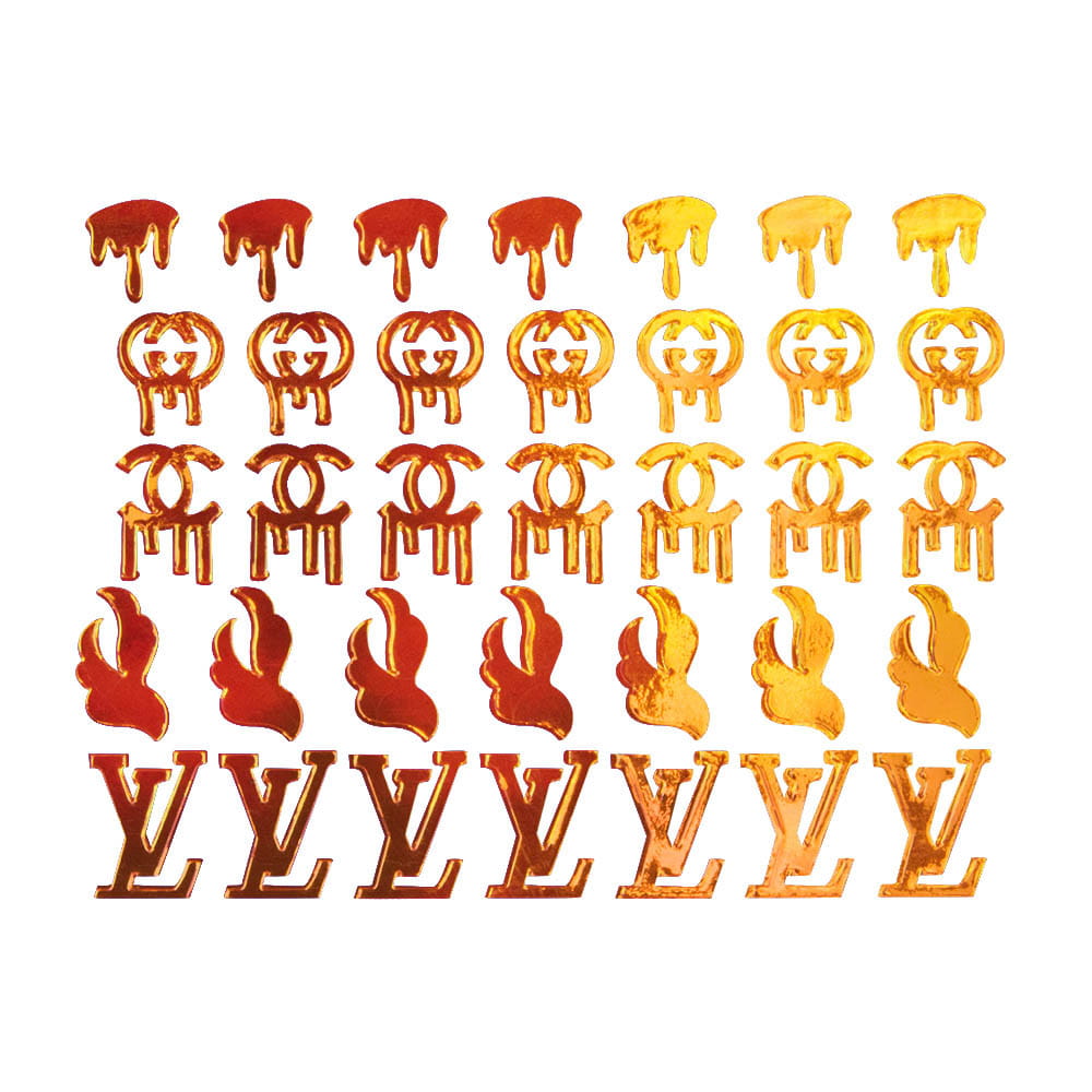 Naklejka samoprzylepna kształty logotypy Nr 23