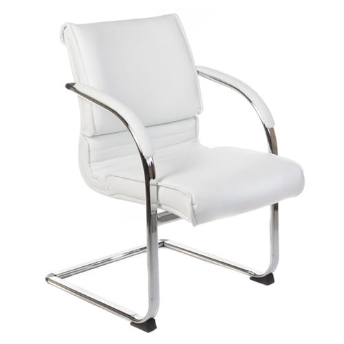 Bs fotel konferencyjny corpocomfort bx-3339b biały
