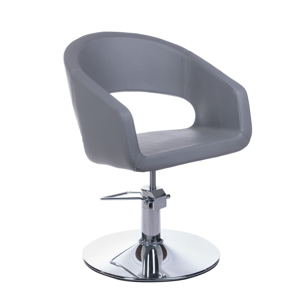 BS Fotel fryzjerski Paolo BH-8821 jasny szary