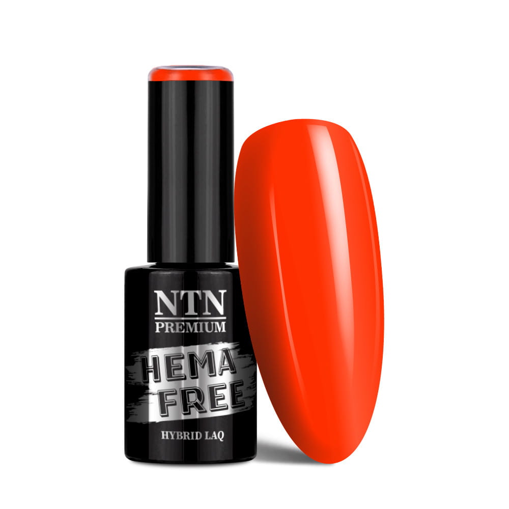 Lakier hybrydowy NTN Premium California Collection Neon HEMA/Di-HEMA Free 5g Nr 142