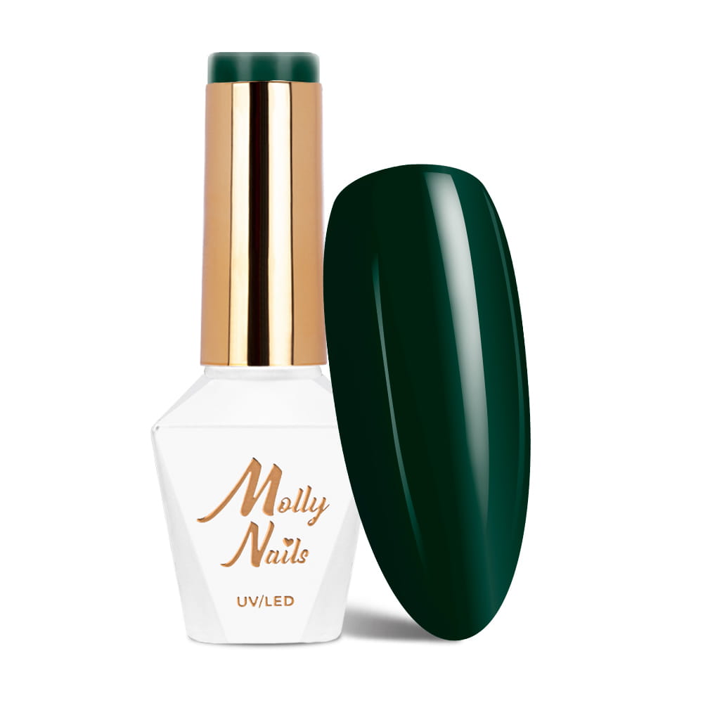 Lakier hybrydowy Molly Nails Elite Women Famme Fatale HEMA/Di-HEMA Free 8g Nr 45