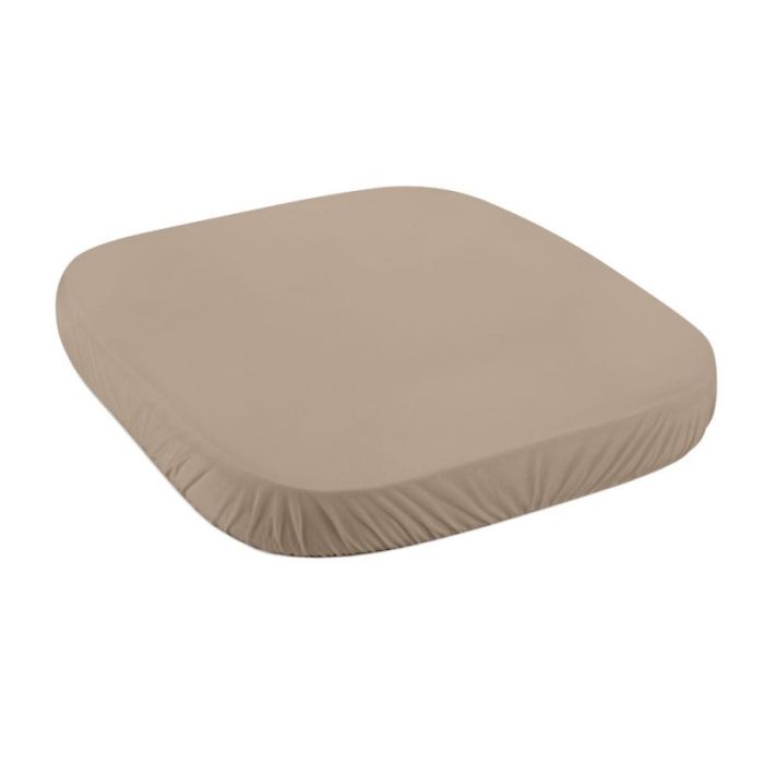 Waldin Prześcieradło 73 x 73 cm do łóżeczka 7w1-Taupe