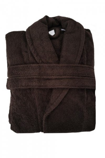Szlafrok Classic Unisex Brązowy XXL 350 g/m2