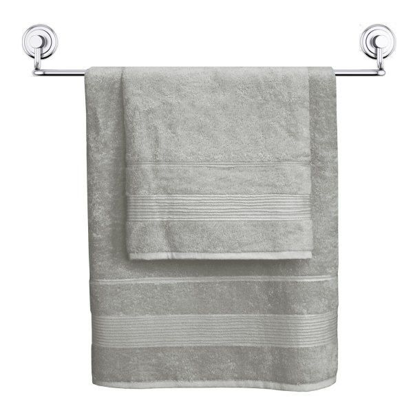 Ręcznik bambusowy Bamboo Moreno rozmiar 70x140 wz. Popiel