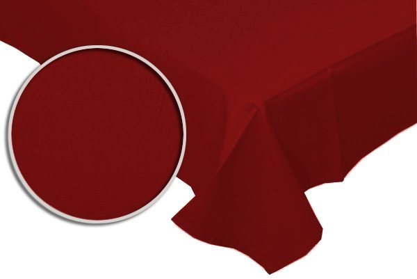 Prześcieradło RUBIN 100% bawełna 220x200 bez gumki wz. bordo