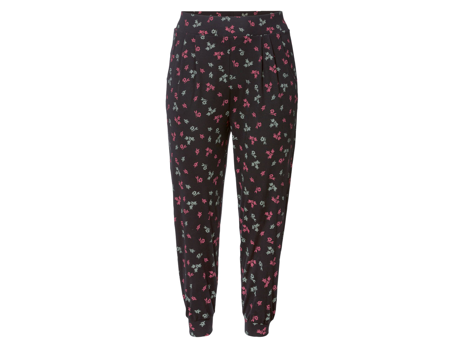 esmara Letnie spodnie damskie alladynki, XXL Xl48/50, Kwiaty