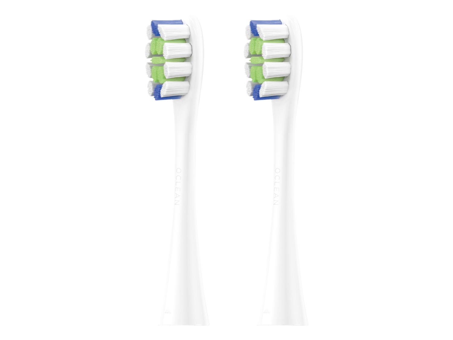 Oclean Końcówki do szczoteczki Professional Clean, 2-pak Biały