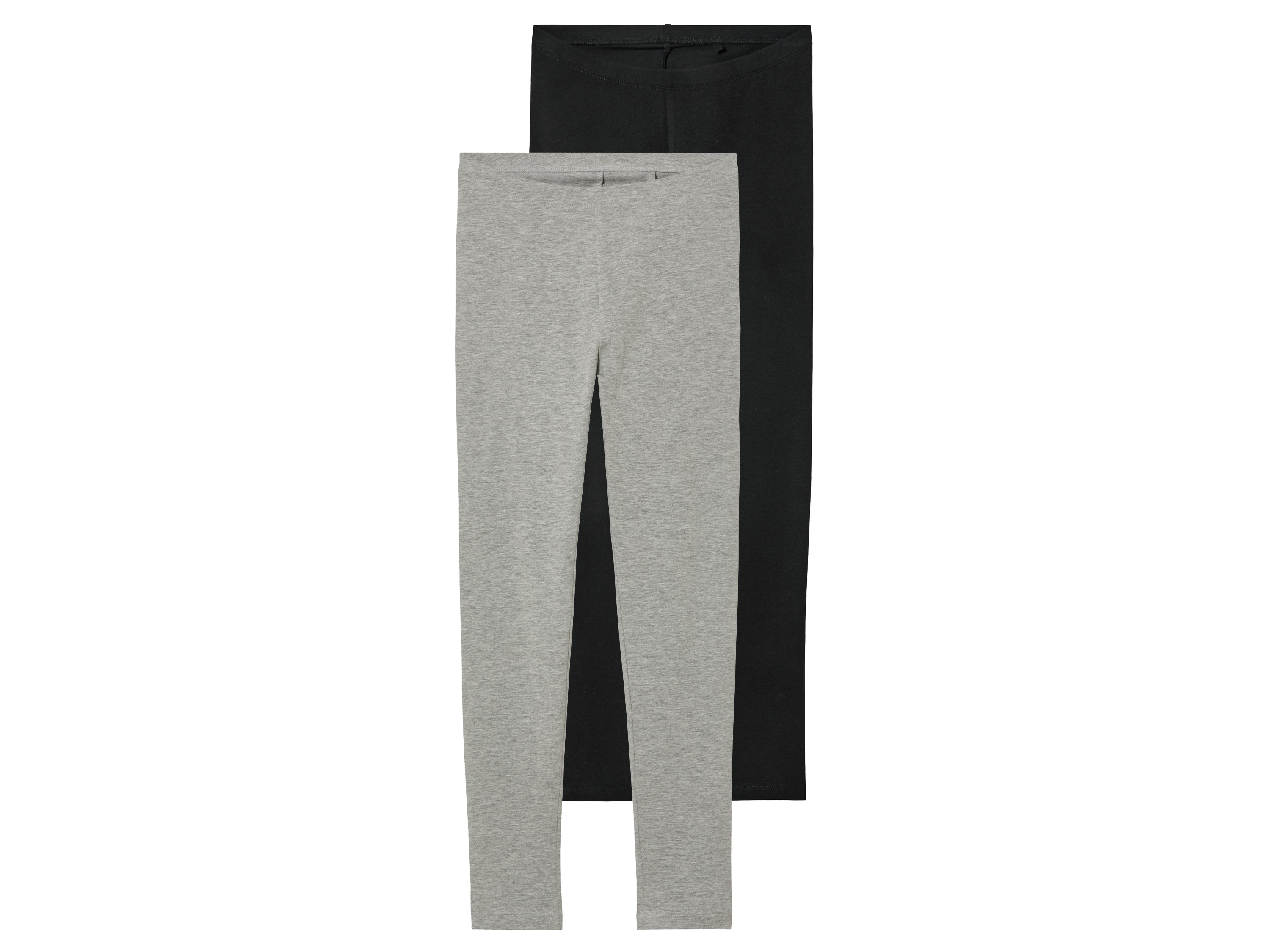 pepperts! Legginsy dziecięce, 2 pary 146/152, Czarny/ szary