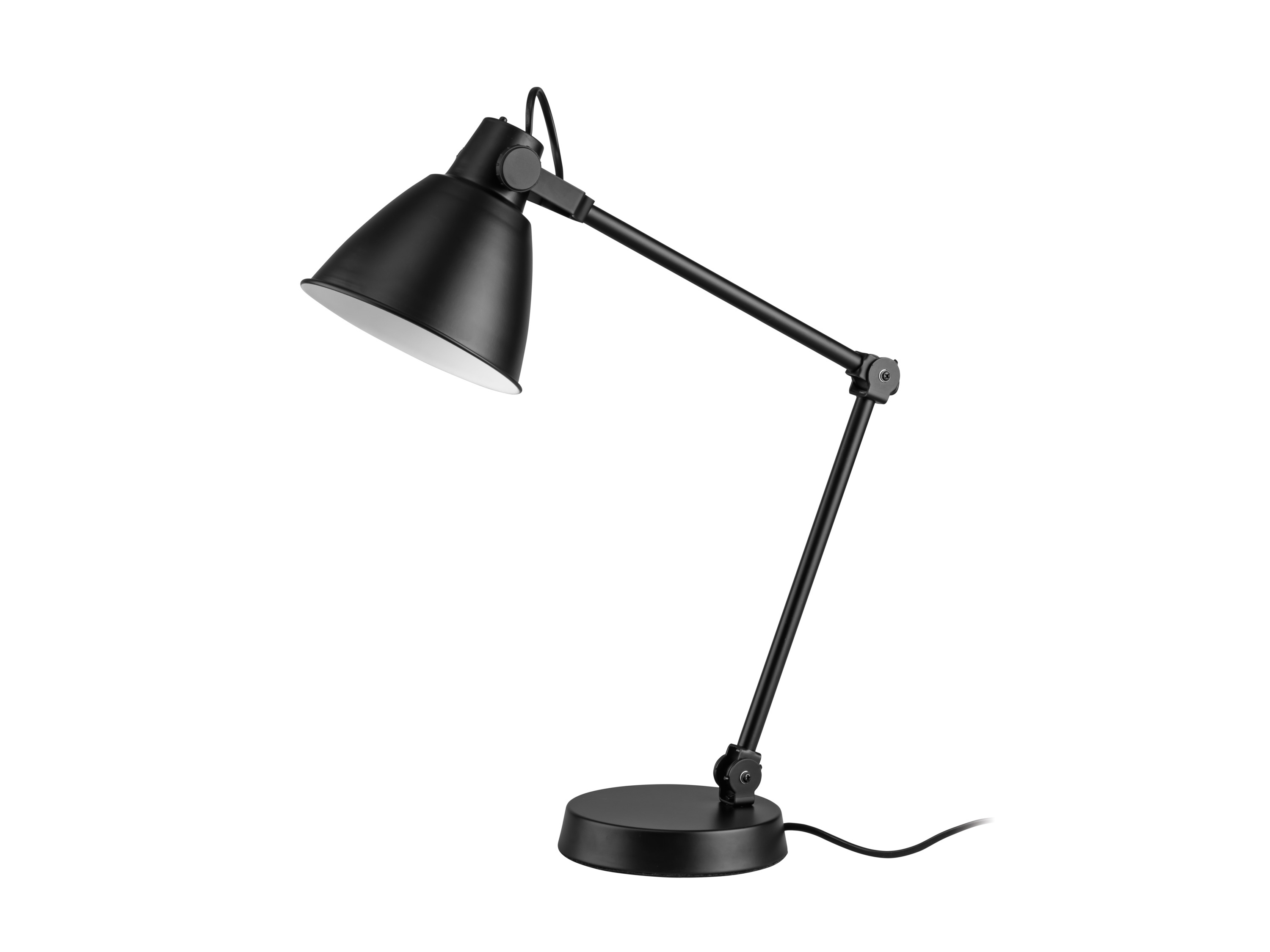 Livarno home Lampa stołowa LED z elastycznym ramieniem Czarny