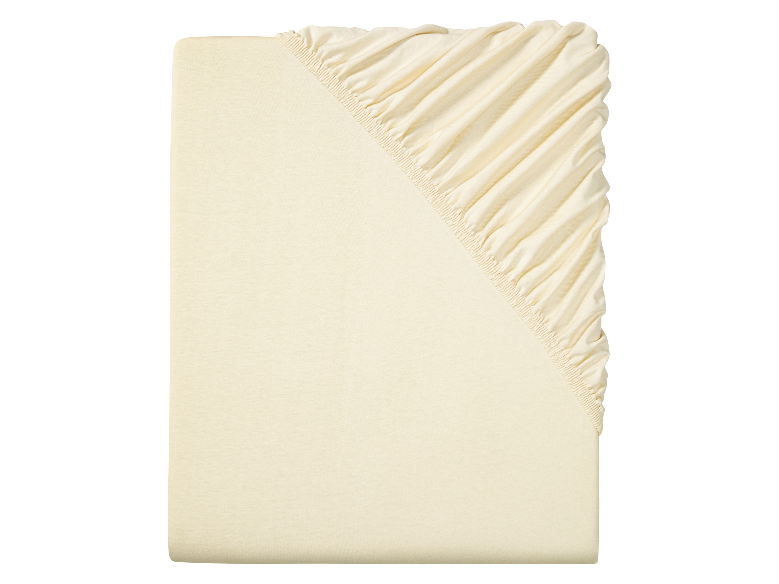 Livarno home Prześcieradło z gumką z dżerseju dla małych dzieci, 2 szt., 60-70 x 120-140 cm Beżowy