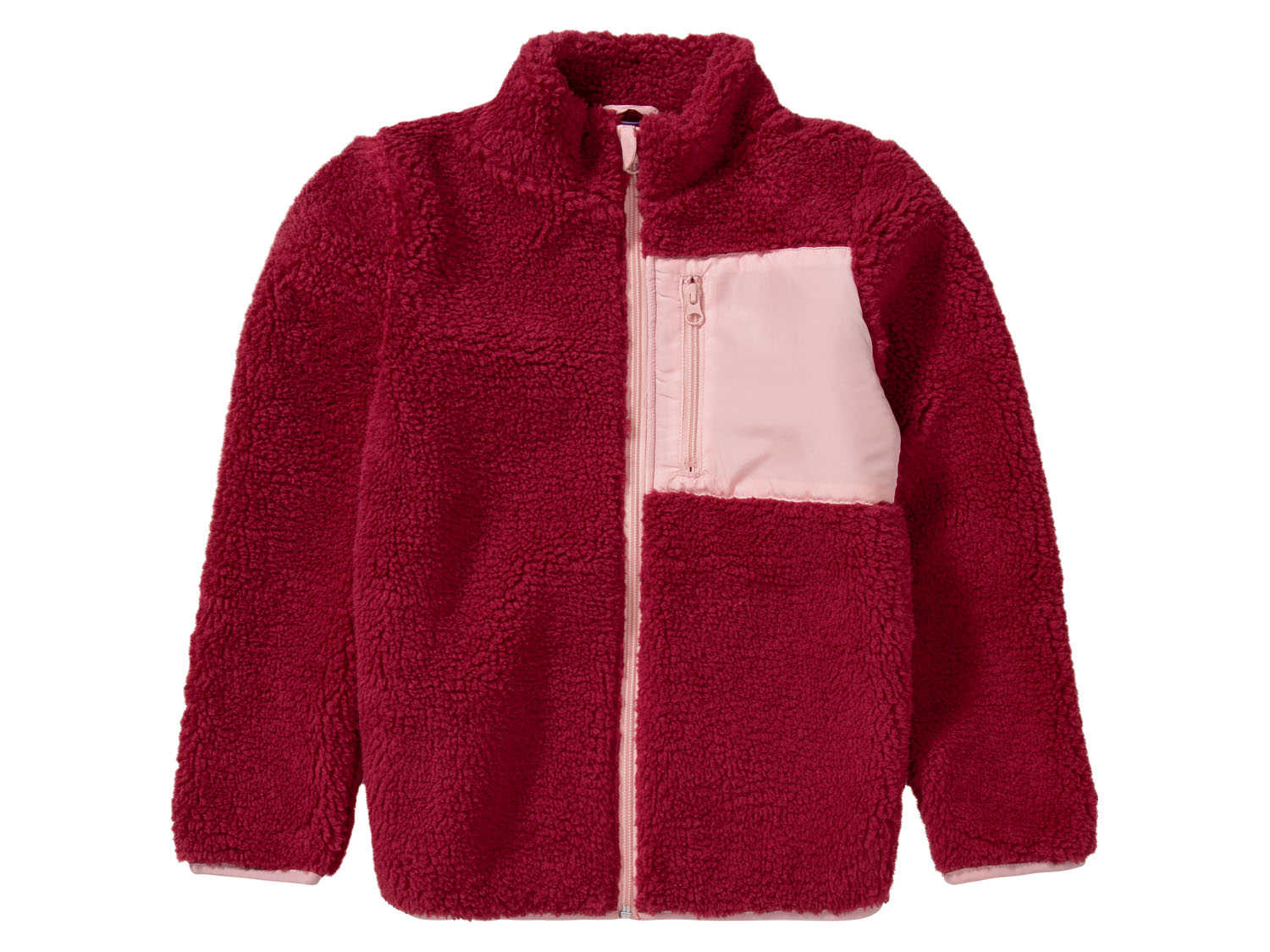 pepperts! Bluza z polaru dziewczęca 146/152, Czerwony