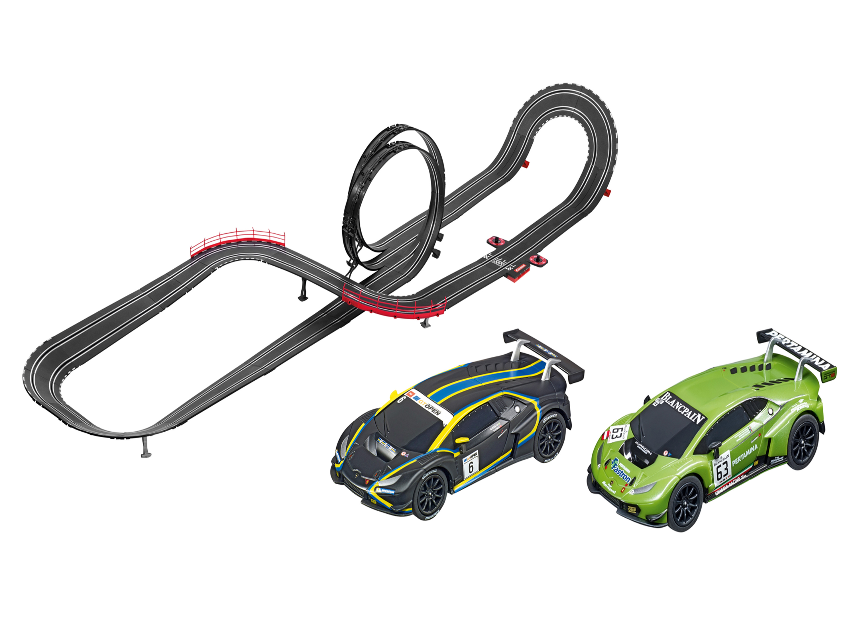 Carrera Go!!! Tor wyścigowy z autami 1:43 Tor wyścigowy samochodów - GT Racing