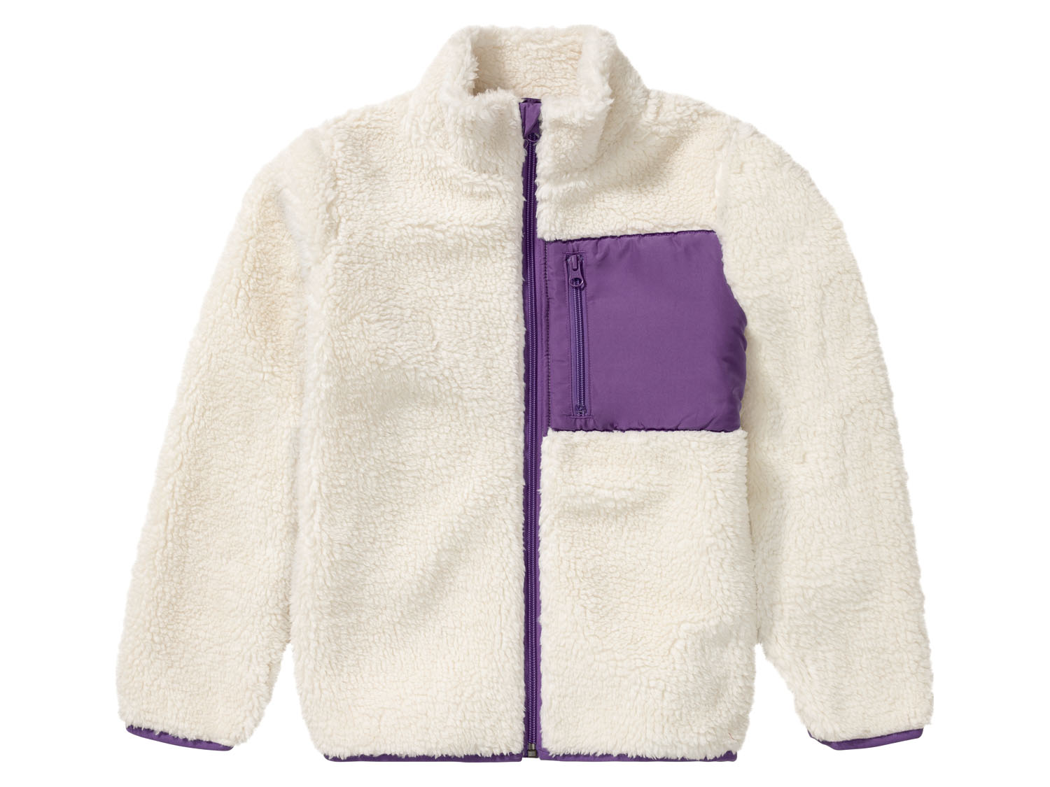 pepperts! Bluza z polaru dziewczęca 146/152, Biały