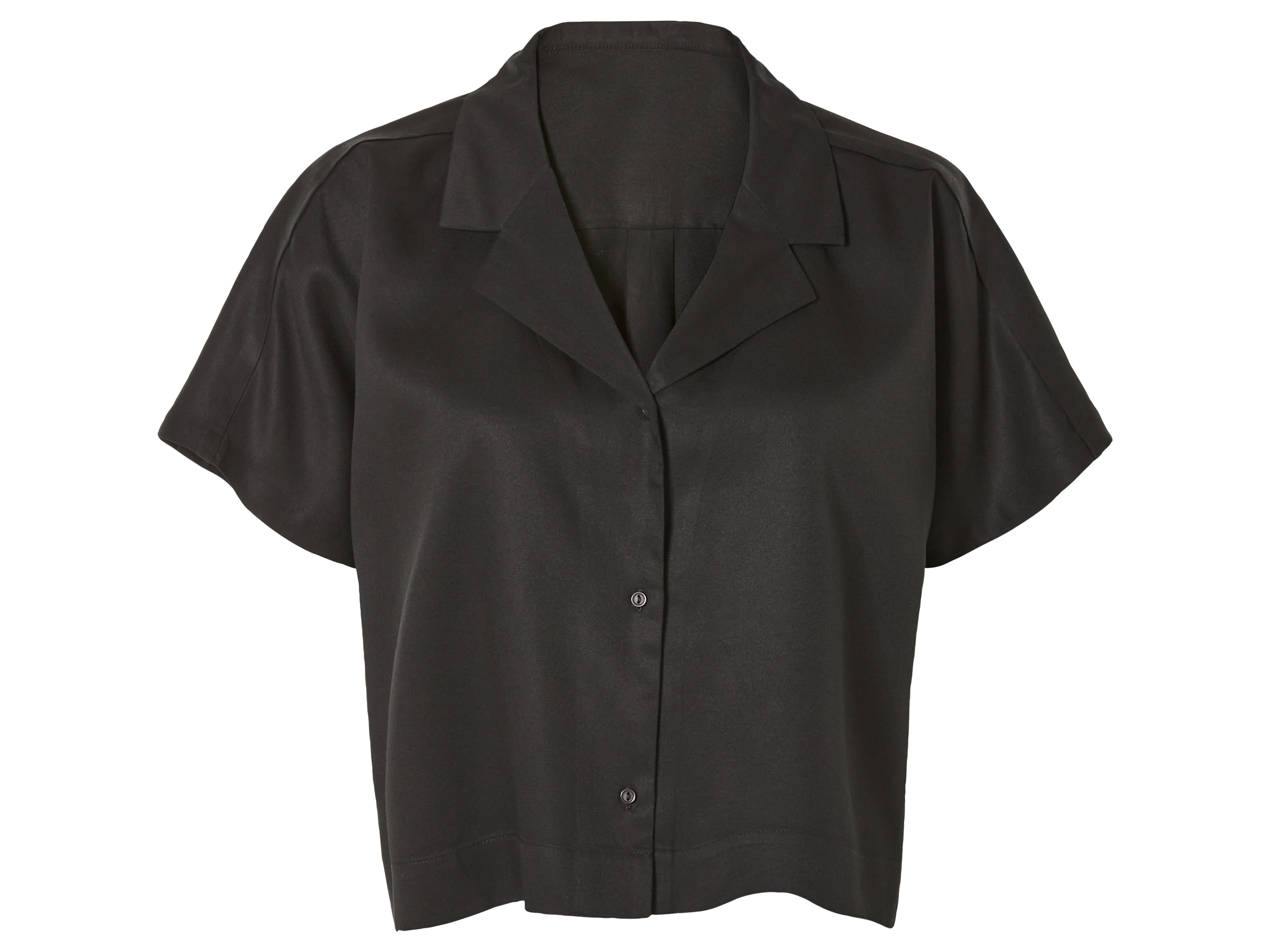 esmara T-shirt damski z lyocellu 40, Czarny