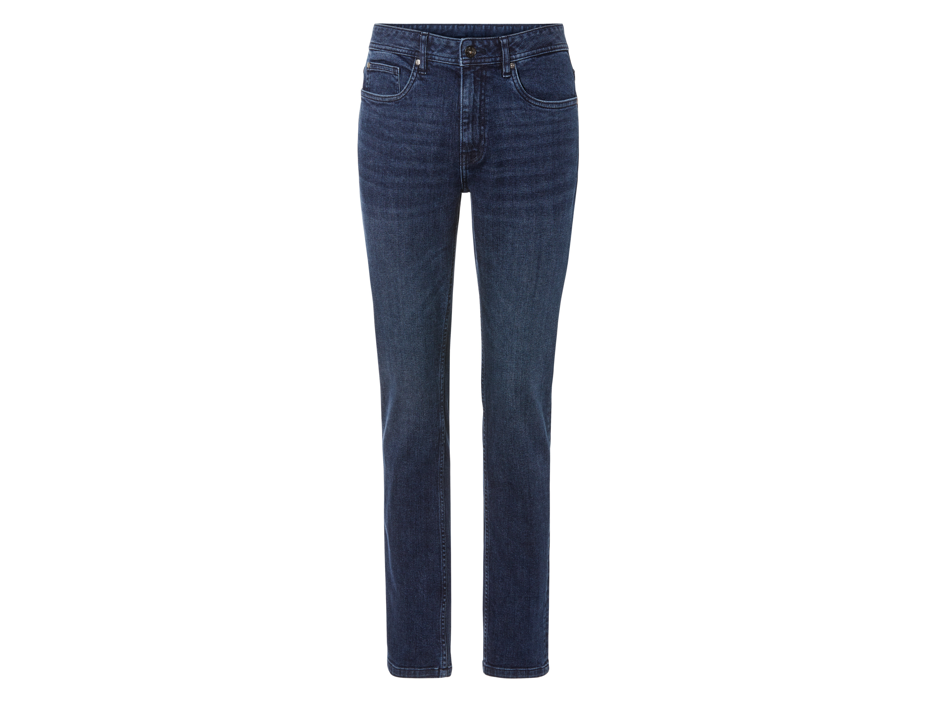 Livergy Jeansy męskie bawełniane Slim Fit 46 30/30, Jasnoniebieski