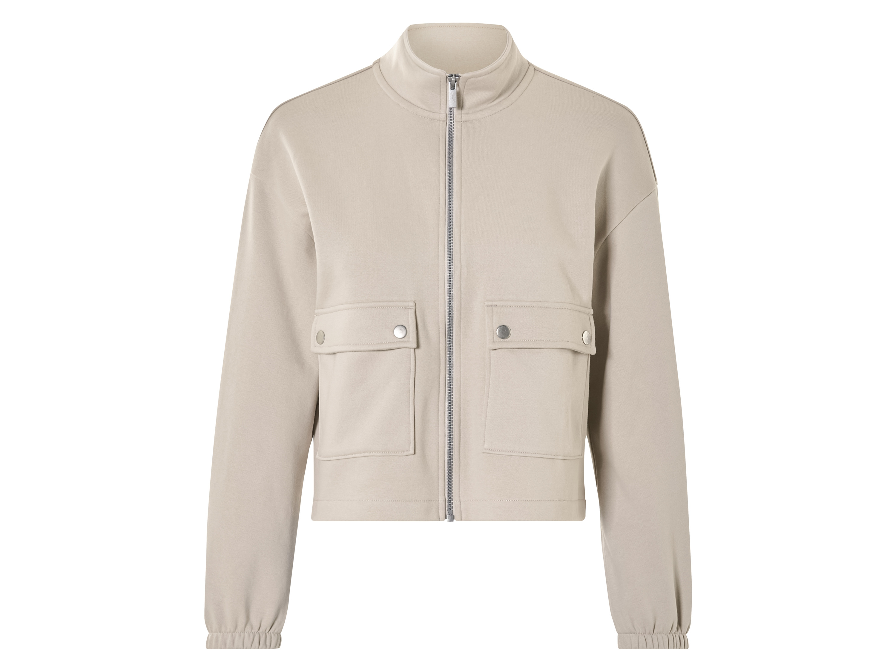 esmara Bluza dresowa damska z bawełną M 40/42, Beżowy