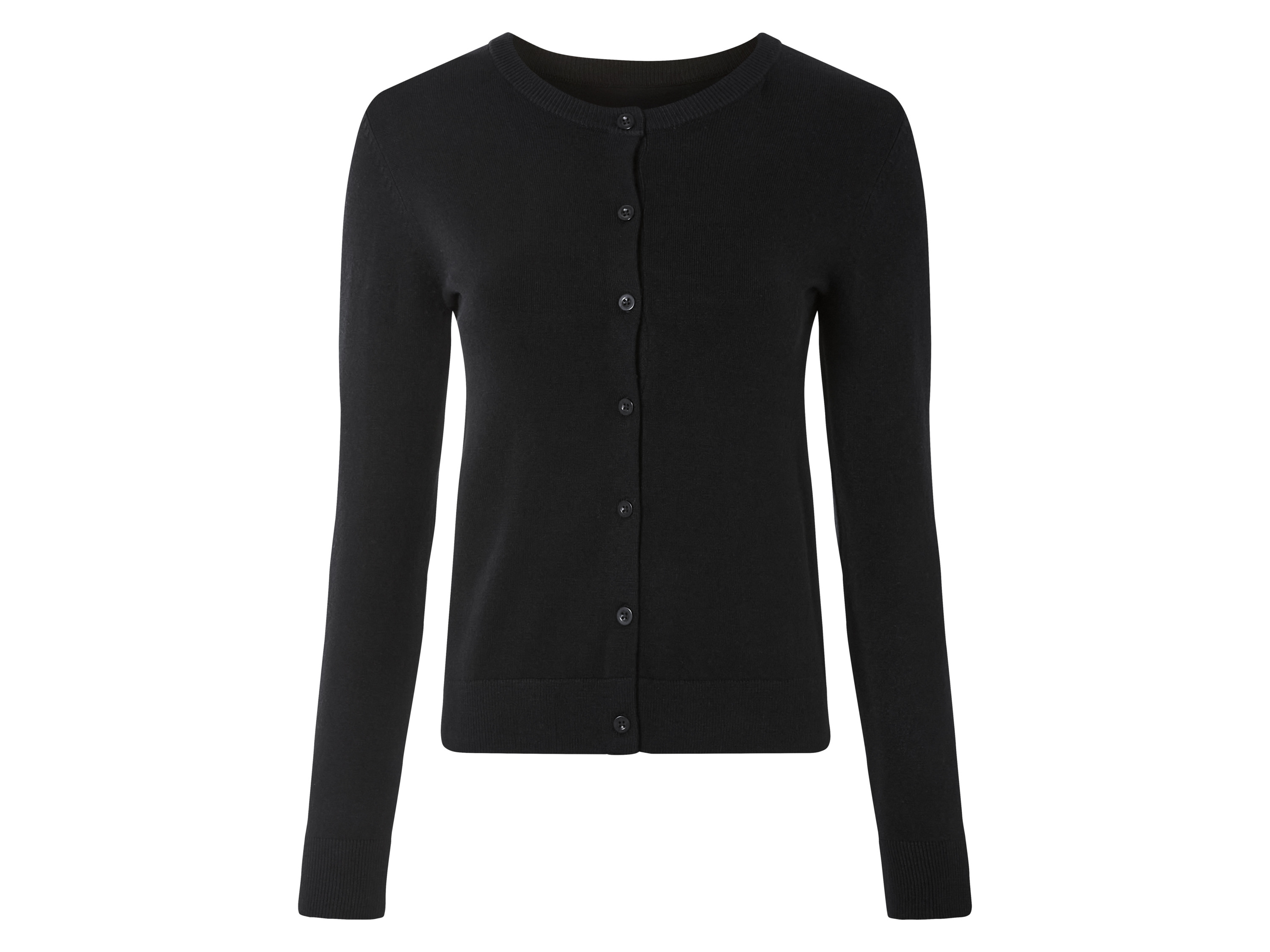 esmara Sweter damski z dzianiny S 36/38, Czarny
