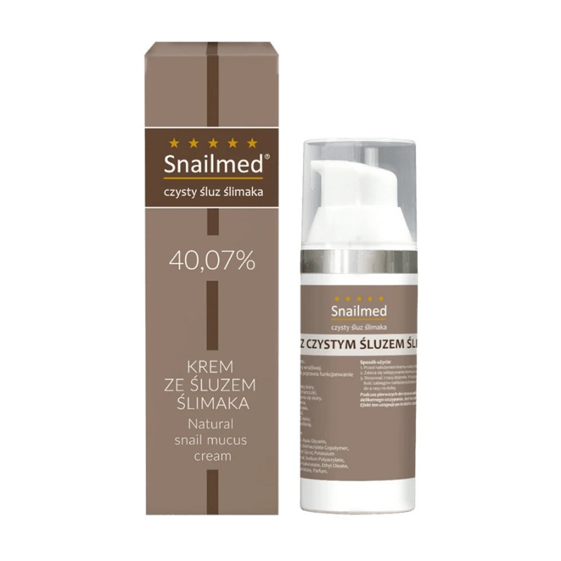 Snailmed Krem modelujący ze śluzem ślimaka 30 ml
