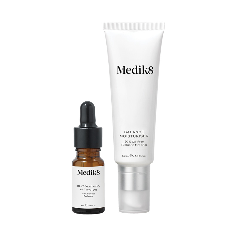 Medik8 Matujący krem z kwasami AHA Balance Moisturiser with Glycolic Acid Activator 50 ml