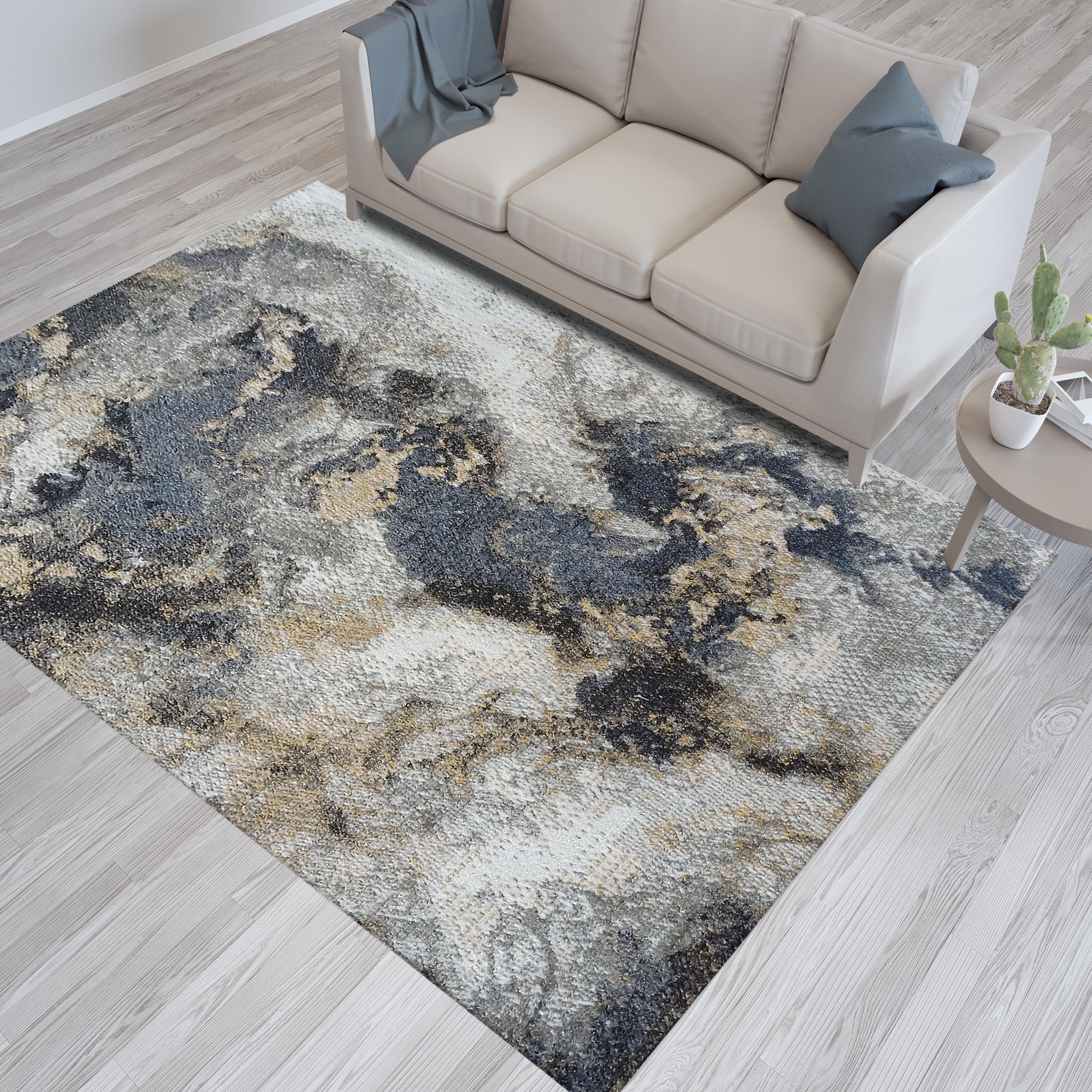 Dywan - 160 x 220 cm - Wielokolorowy - Nowoczesny - Dywanopol