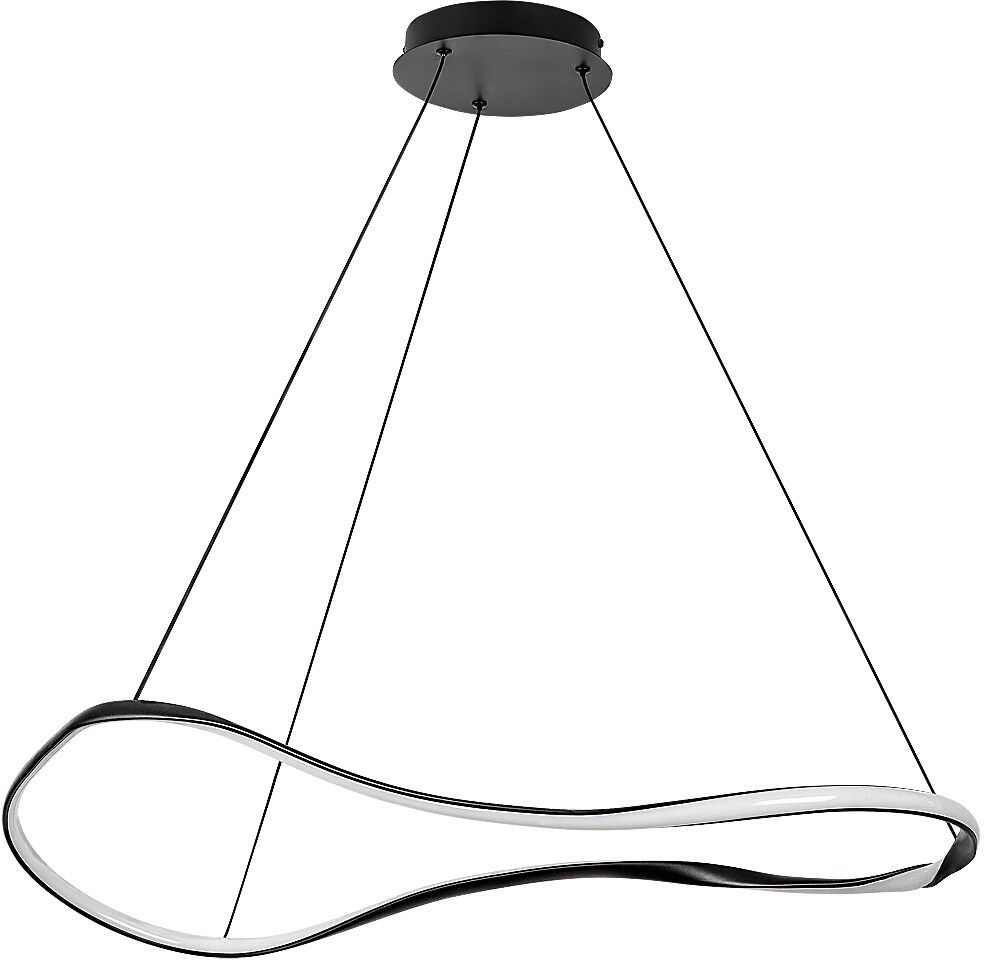 Darmowa Dostawa - Lampa wisząca 1x40 W biała-czarna Rabalux Mirossi 72266