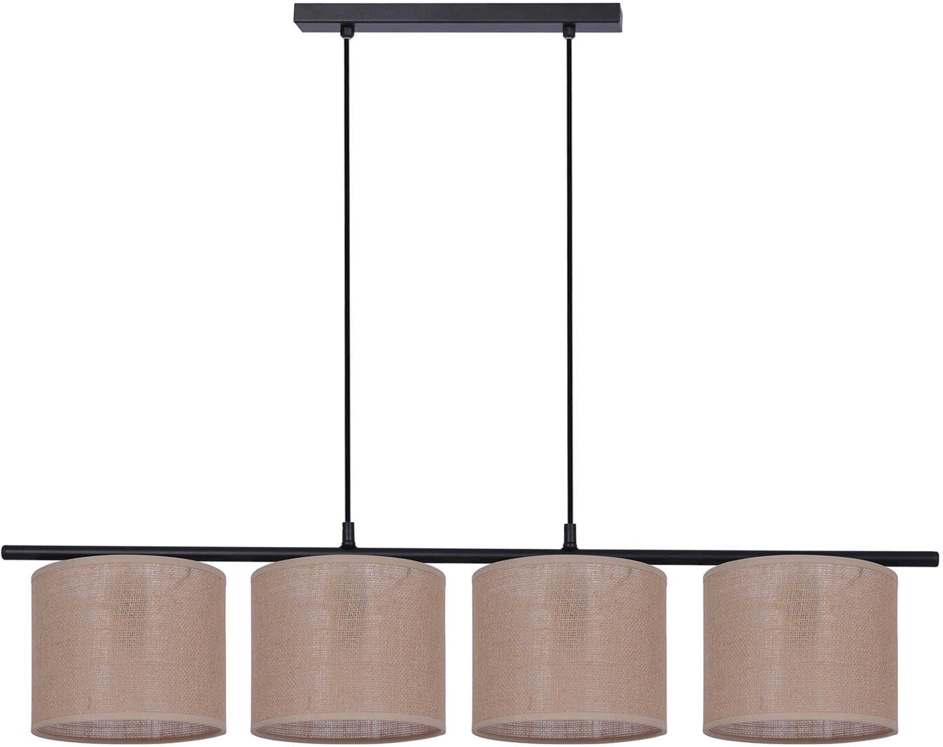 Darmowa Dostawa - Lampa wisząca 4x40 W beżowy Kaja Sevana K4377