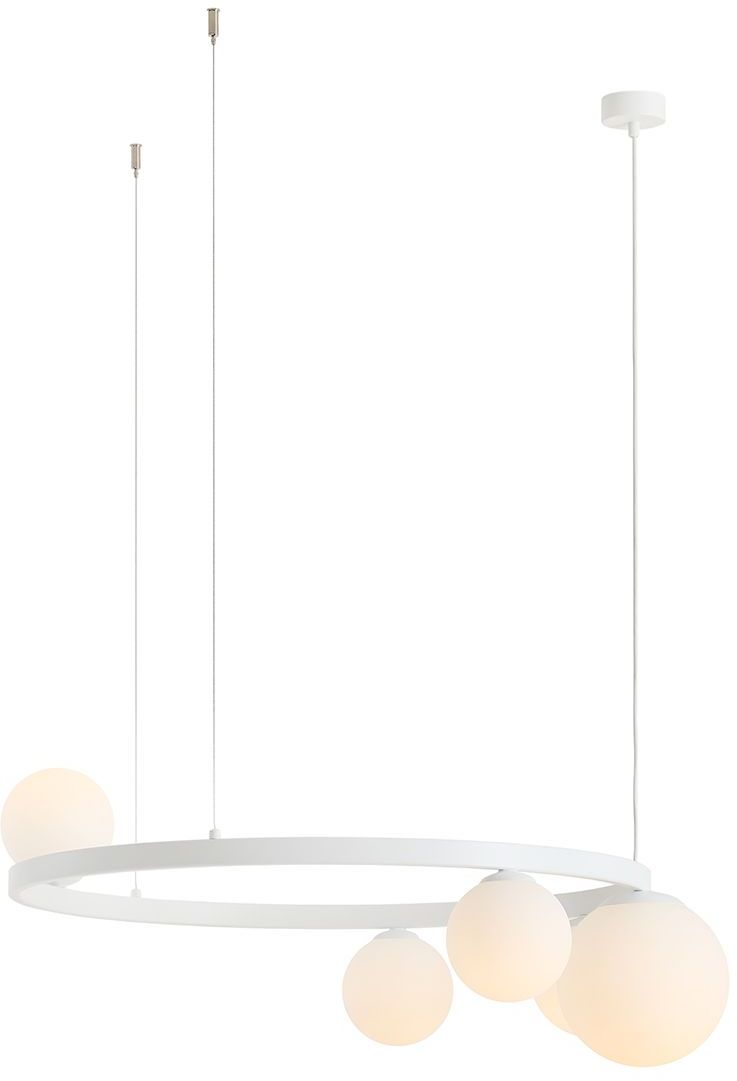 Darmowa Dostawa - Lampa wisząca biała Aldex Garda 1099FR