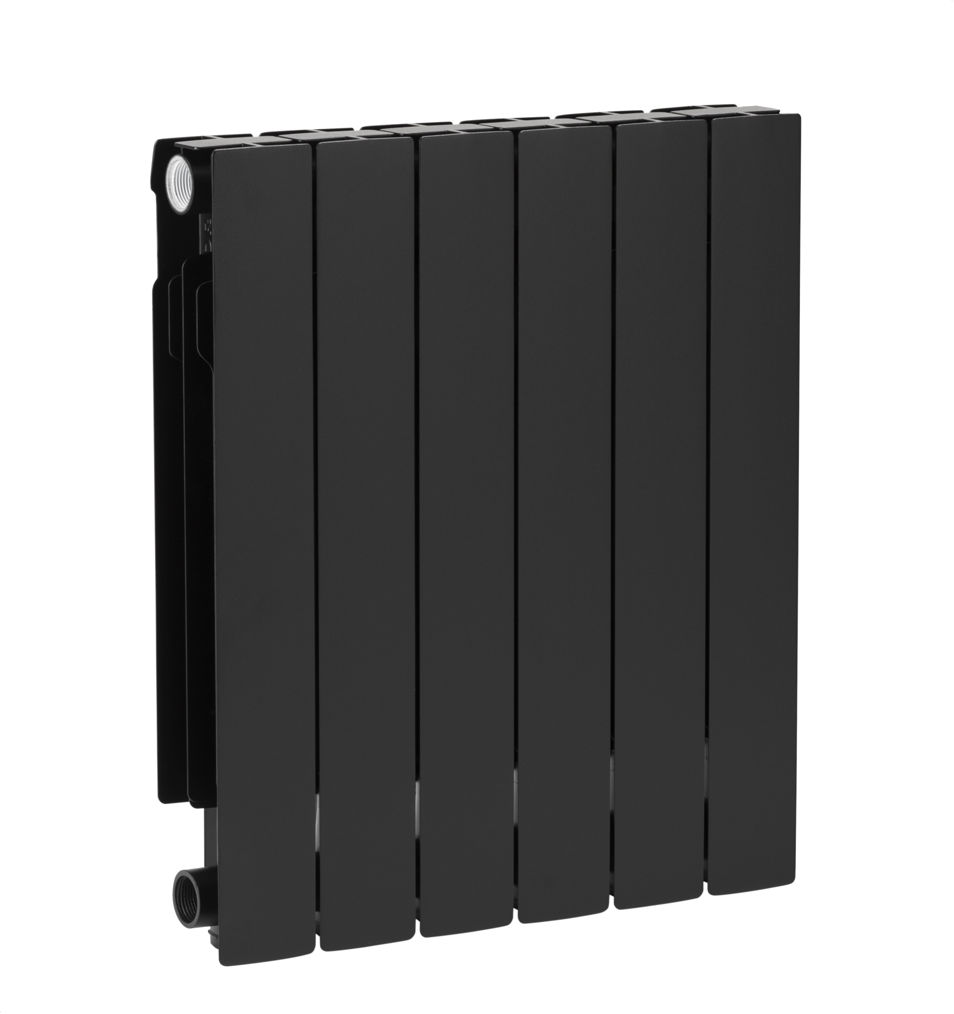 Darmowa Dostawa - Grzejnik pokojowy 57.2x48.3 cm podłączenie boczne czarny KFA Armatura ADR 76306081
