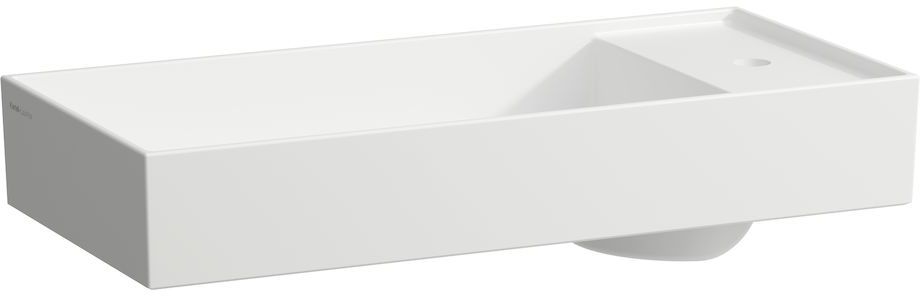 Darmowa Dostawa - Umywalka 75x35 cm prostokątna nablatowa biała Laufen Kartell H8123320001121
