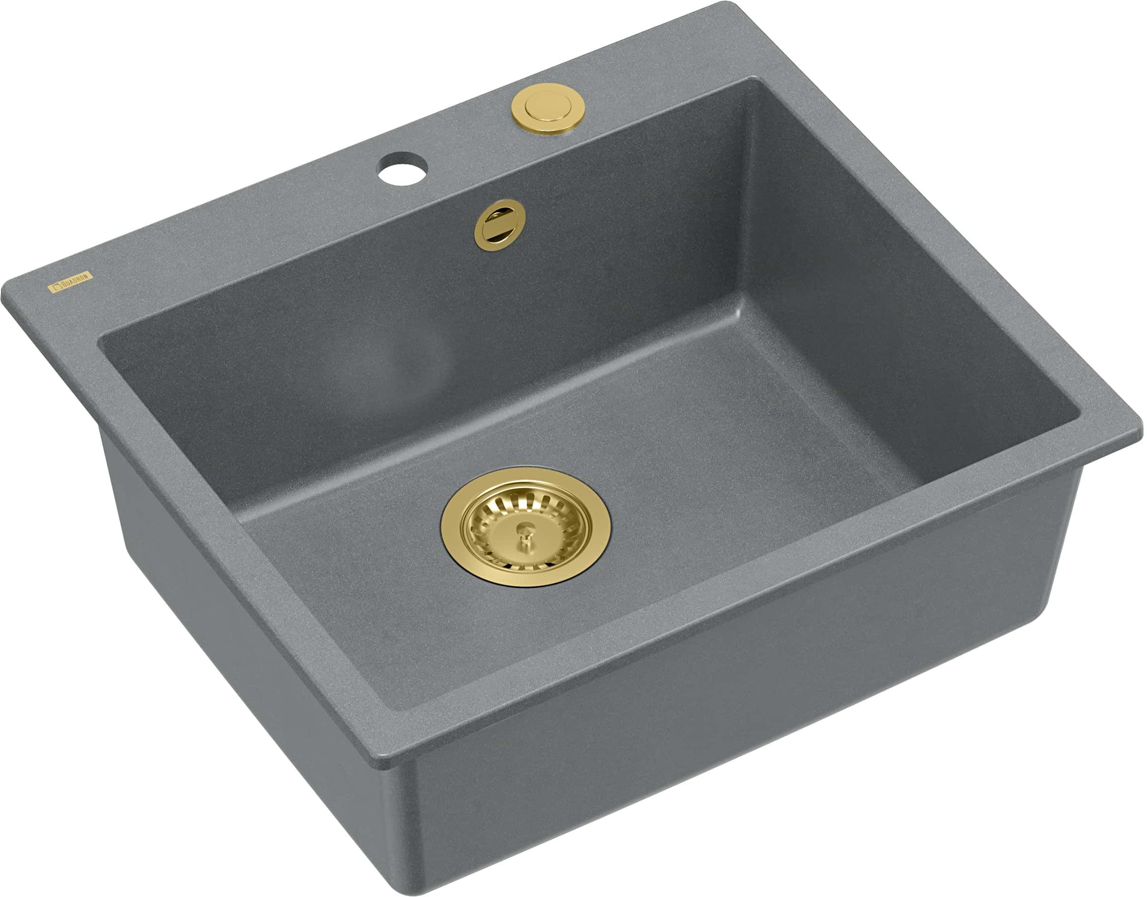 Darmowa Dostawa - Zlewozmywak GraniteQ 57x50 cm Quadron Morgan HB8304U5G1P2O