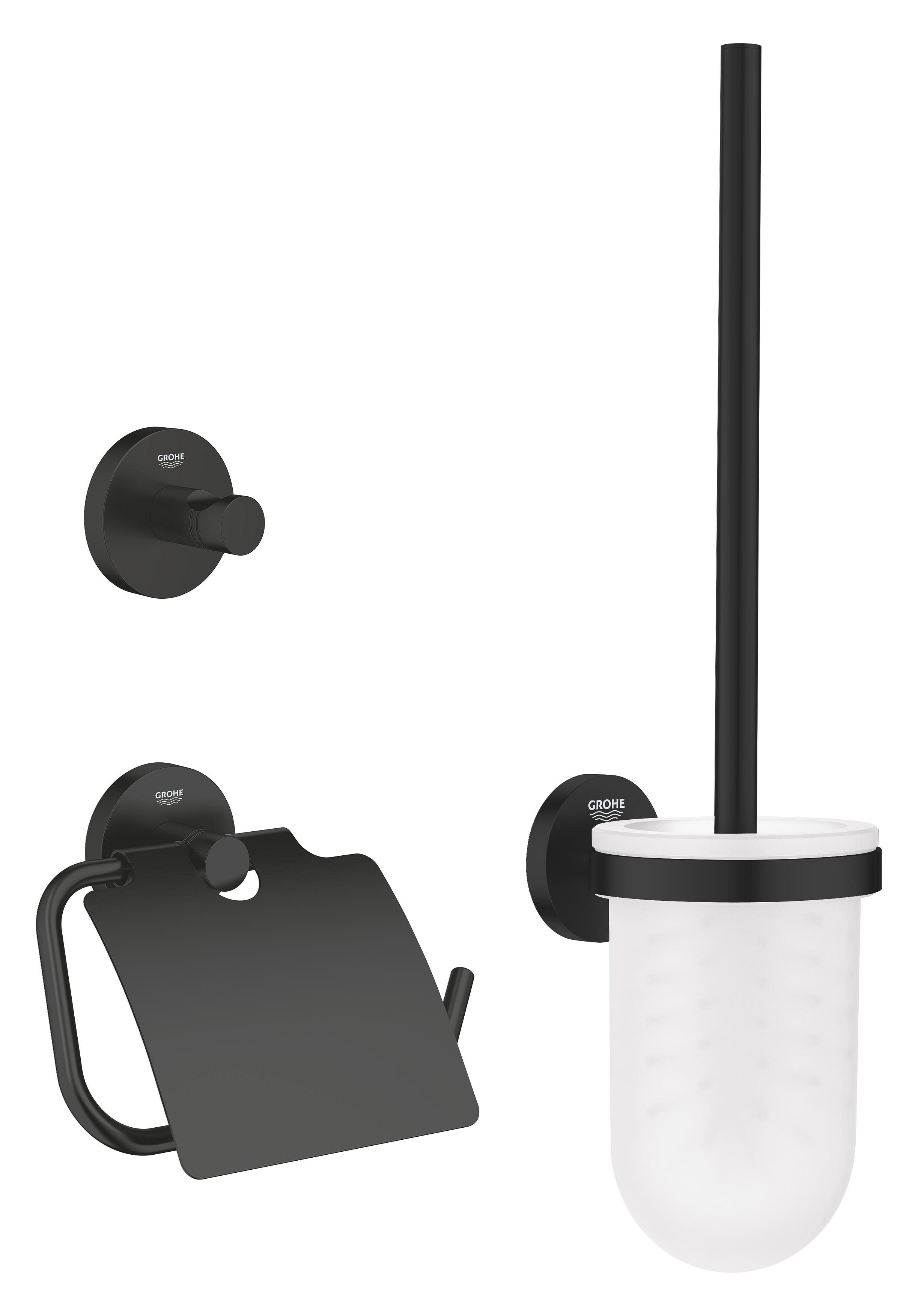 Darmowa Dostawa - Zestaw akcesoriów 3w1 czarny Grohe Start 412042430