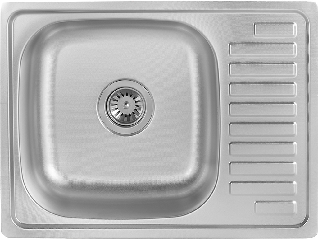Darmowa Dostawa - Zlewozmywak stalowy 64x48 cm Kuchinox Junak SQA313T