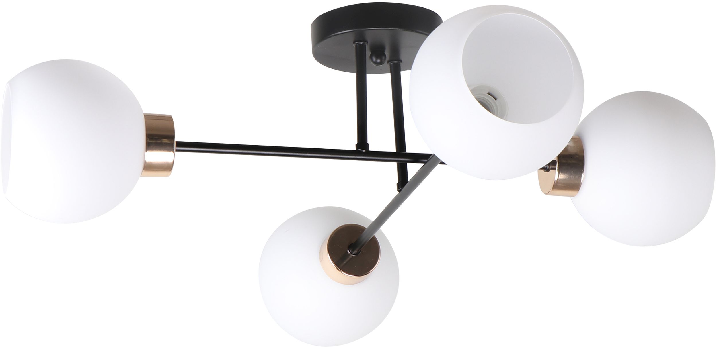 Darmowa Dostawa - Lampa podsufitowa 4x40 W biała Candellux Amanda 3421076