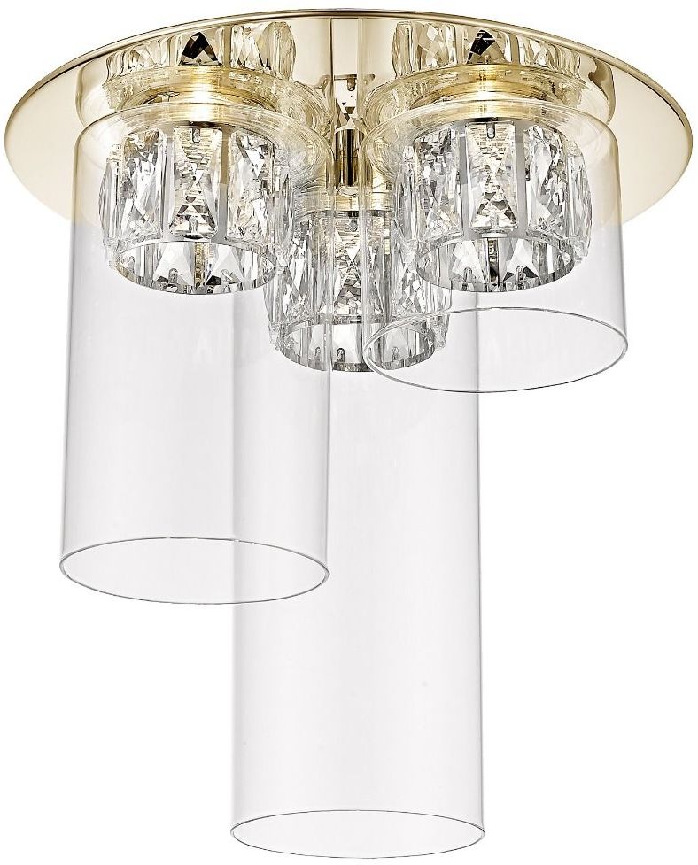 Darmowa Dostawa - Lampa podsufitowa 3x5 W przezroczysta Zuma Line Gem C038903FF7AC