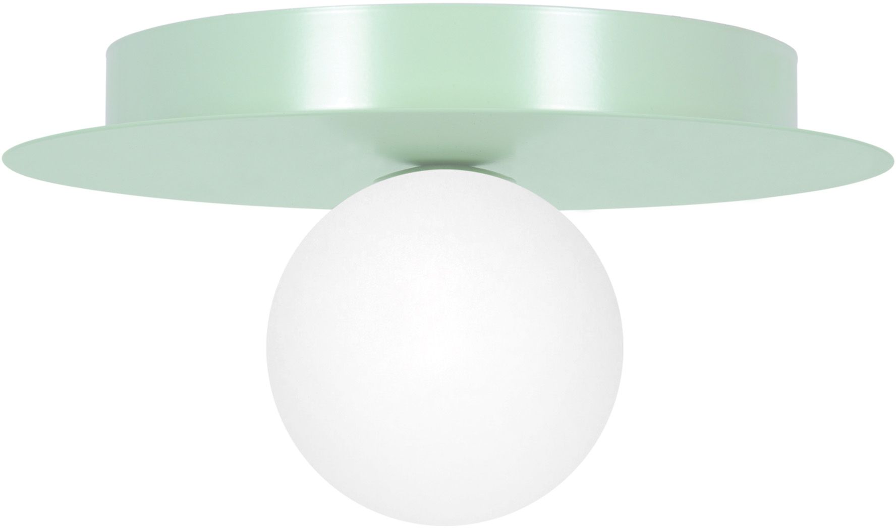 Darmowa Dostawa - Lampa podsufitowa 1x10 W biała-miętowa Kaja Robin K5453