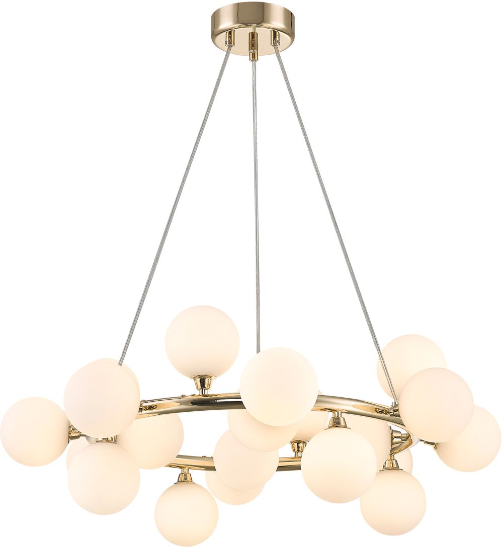 Darmowa Dostawa - Lampa wisząca powyżej 6x28 W biały Zuma Line Bobo P046220CF7AA