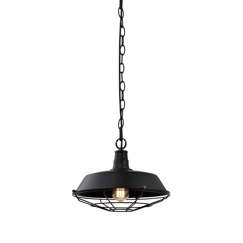 Darmowa Dostawa - Lampa wisząca 1x40 W czarna GTV Lars OSLARS210DEC