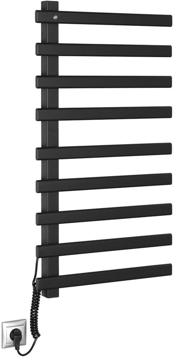 Darmowa Dostawa - Grzejnik elektryczny 92x48 cm czarny Sapho Elcor EB460