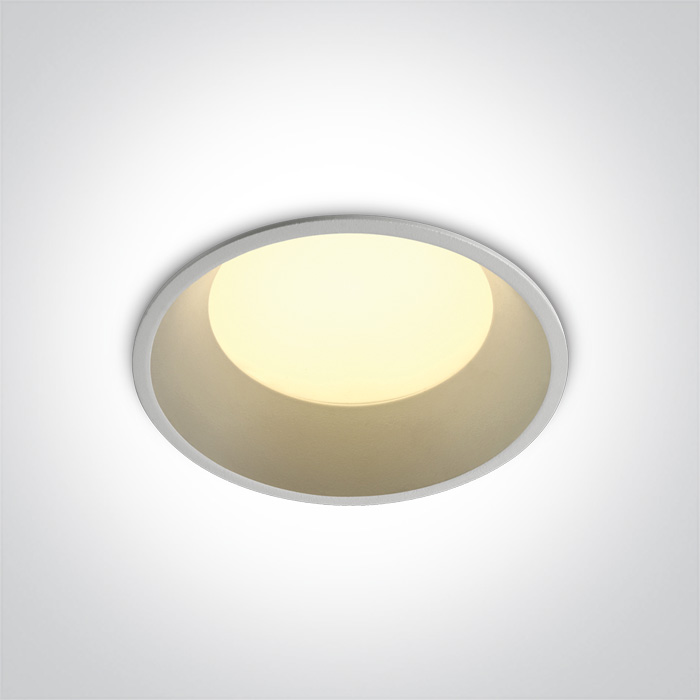 Darmowa Dostawa - Plafon 1x9 W biały One Light Maronas 10109DWC