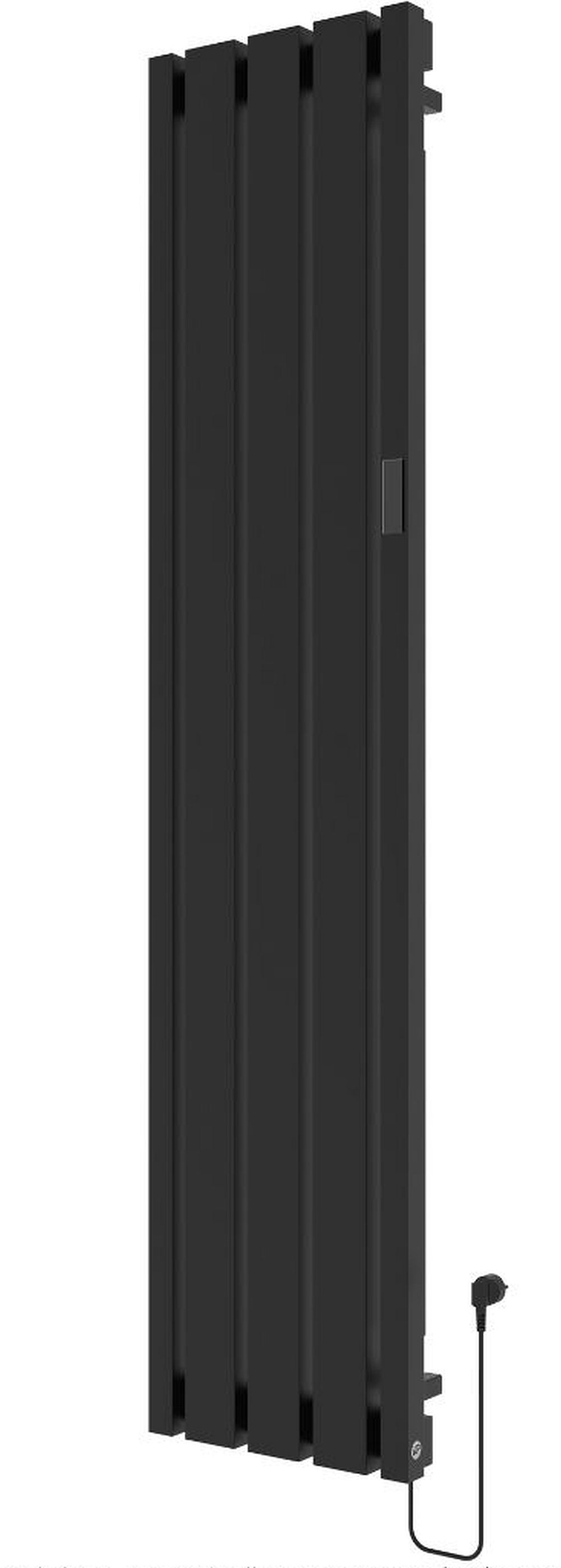 Darmowa Dostawa - Grzejnik elektryczny 180x38 cm czarny Instal Projekt Kaga Air Electro KAGCE40180C31U