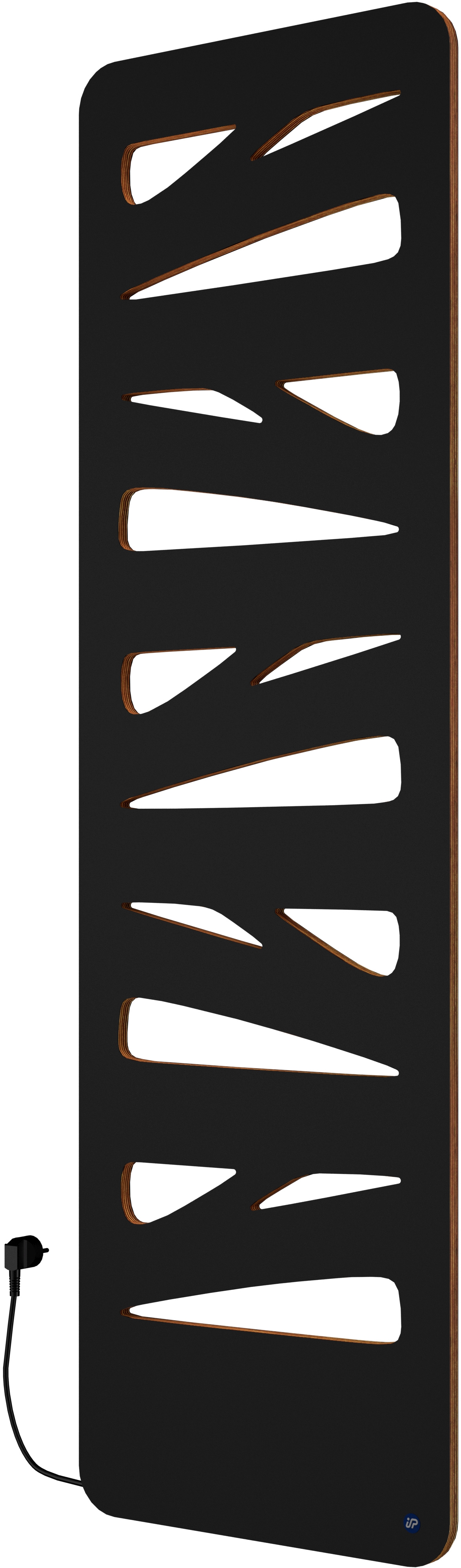 Darmowa Dostawa - Grzejnik elektryczny 180x60 cm czarny Instal Projekt Bionic Eco Electro BIOEE260180C31